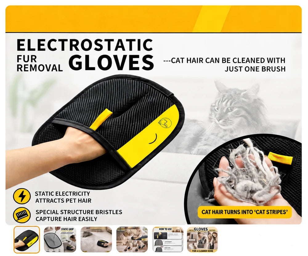 Infinity Expansion Pet Hair Remover Mitt